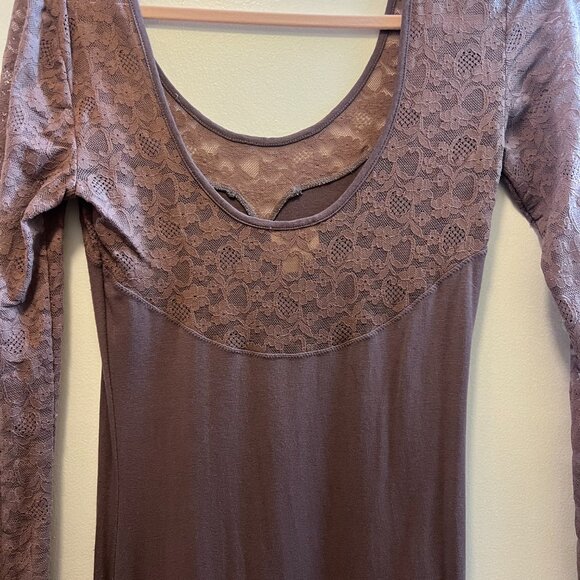 Free People purple bodycon dress - Picture 4 of 7